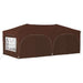 Cort de Petrecere Pop-up Maro 575 x 288 x 245 cm - WALTI WALTI