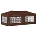 Cort de Petrecere Pop-up Maro 575 x 288 x 245 cm - WALTI WALTI