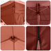 Cort de Petrecere Pop-up Terracota 575 x 288 x 245 cm - WALTI WALTI