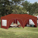 Cort de Petrecere Pop-up Terracota 575 x 288 x 245 cm - WALTI WALTI