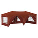 Cort de Petrecere Pop-up Terracota 575 x 288 x 245 cm - WALTI WALTI