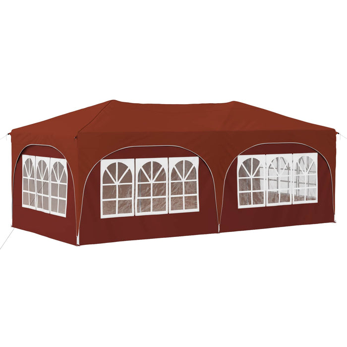 Cort de Petrecere Pop-up Terracota 575 x 288 x 245 cm - WALTI WALTI
