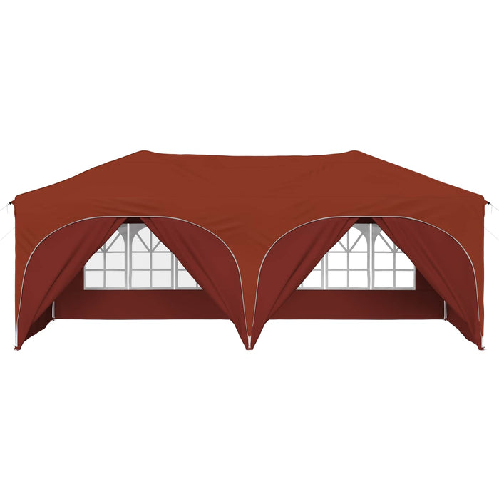 Cort de Petrecere Pop-up Terracota 575 x 288 x 245 cm - WALTI WALTI