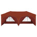 Cort de Petrecere Pop-up Terracota 575 x 288 x 245 cm - WALTI WALTI