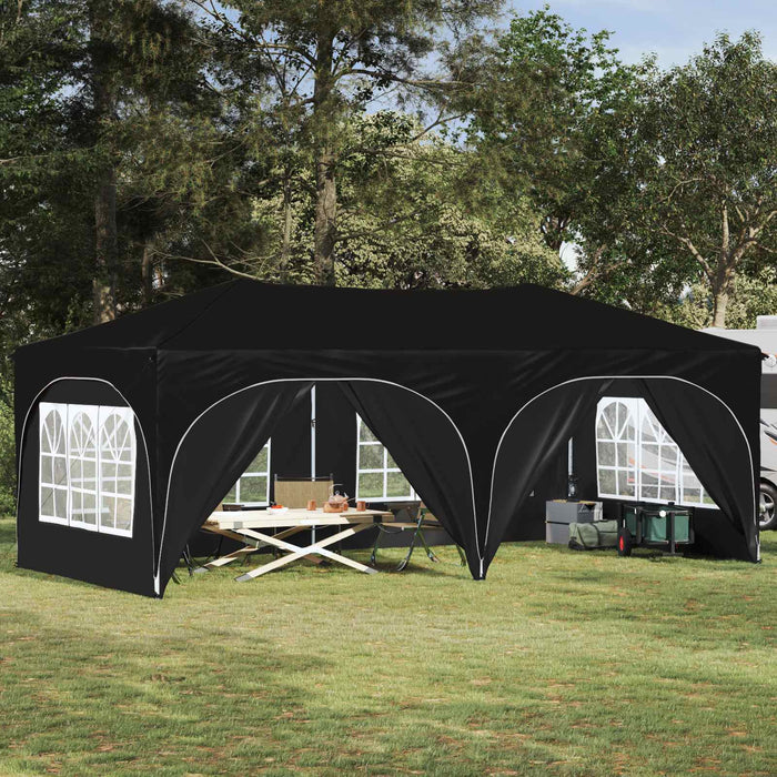 Cort de Petrecere Pop-up Negru 575 x 288 x 245 cm - WALTI WALTI