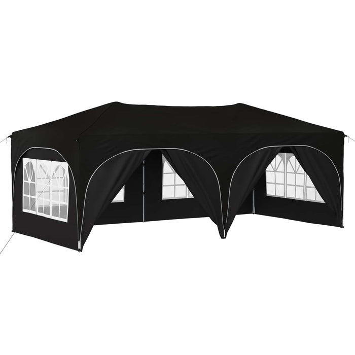 Cort de Petrecere Pop-up Negru 575 x 288 x 245 cm - WALTI WALTI
