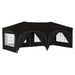 Cort de Petrecere Pop-up Negru 575 x 288 x 245 cm - WALTI WALTI