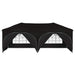 Cort de Petrecere Pop-up Negru 575 x 288 x 245 cm - WALTI WALTI