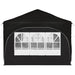 Cort de Petrecere Pop-up Negru 575 x 288 x 245 cm - WALTI WALTI