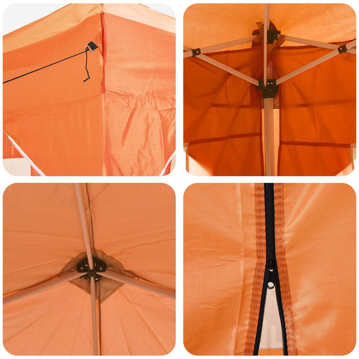 Cort de Petrecere Pop-up Portocaliu 575 x 288 x 245 cm - WALTI WALTI
