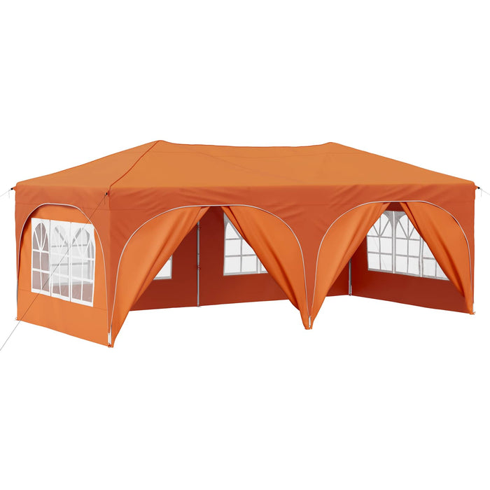 Cort de Petrecere Pop-up Portocaliu 575 x 288 x 245 cm - WALTI WALTI