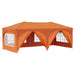 Cort de Petrecere Pop-up Portocaliu 575 x 288 x 245 cm - WALTI WALTI