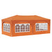 Cort de Petrecere Pop-up Portocaliu 575 x 288 x 245 cm - WALTI WALTI