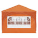 Cort de Petrecere Pop-up Portocaliu 575 x 288 x 245 cm - WALTI WALTI
