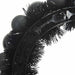 Coronite cu bile de Craciun 2 pcs Negru 33 x 33 x 7 cm - WALTI WALTI