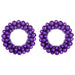 Coronite cu bile de Craciun 2 pcs Violet 33 x 33 x 7 cm - WALTI WALTI