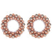 Coronite cu bile de Craciun 2 pcs Rose Gold 33 x 33 x 7 cm - WALTI WALTI