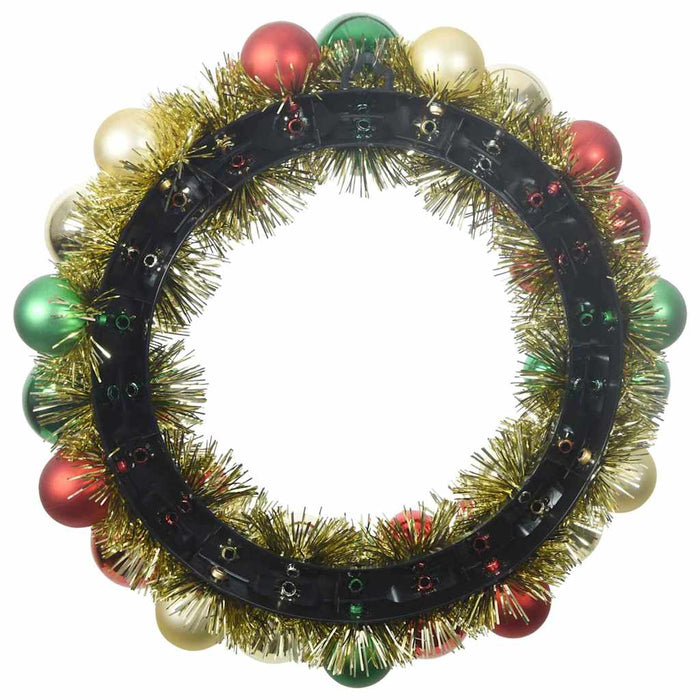 Coronite cu bile de Craciun 2 pcs Multicolour 33 x 33 x 7 cm - WALTI WALTI