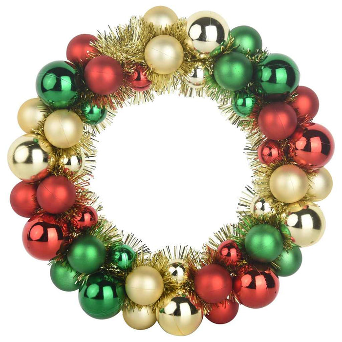Coronite cu bile de Craciun 2 pcs Multicolour 33 x 33 x 7 cm - WALTI WALTI