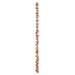 Ghirlandă cu Bile de Crăciun Rose Gold 186 cm Polistiren - WALTI WALTI