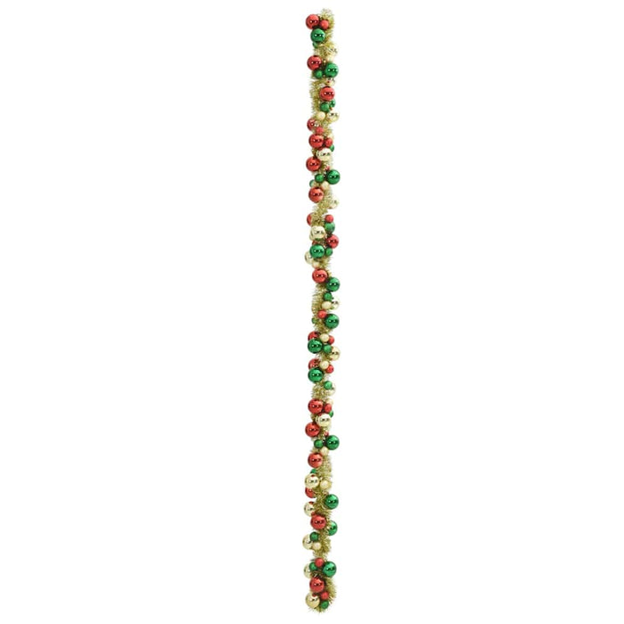 Ghirlandă cu Bile de Crăciun Multicolour 186 cm Polistiren - WALTI WALTI