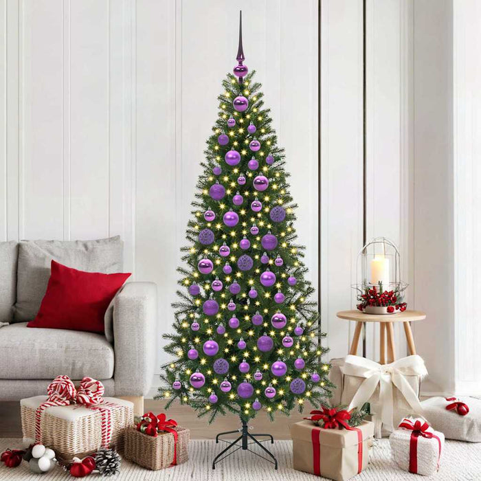 Set de Globuri de Crăciun cu 300 LED 120 pcs Violet Plastic - WALTI WALTI