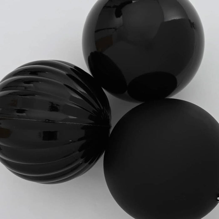 Set de Globuri de Crăciun 15 pcs Negru - WALTI WALTI