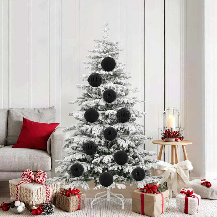 Set de Globuri de Crăciun 9 pcs Negru - WALTI WALTI