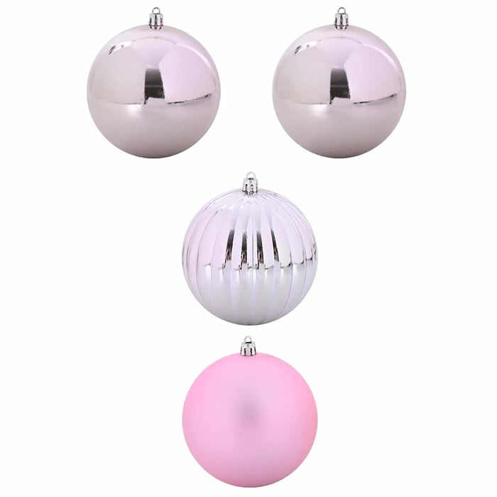 Set de Globuri de Crăciun XXL 4 pcs Roz Plastic - WALTI WALTI