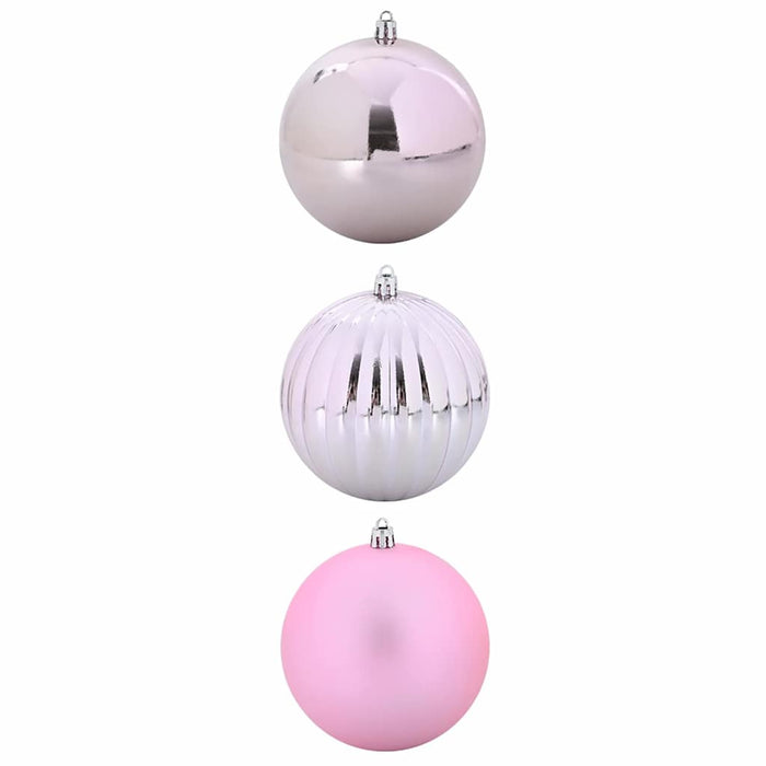 Set de globuri de Crăciun XXL 3 pcs Roz Plastic - WALTI WALTI