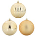 Set de Globuri de Crăciun 9 pcs Auriu - WALTI WALTI
