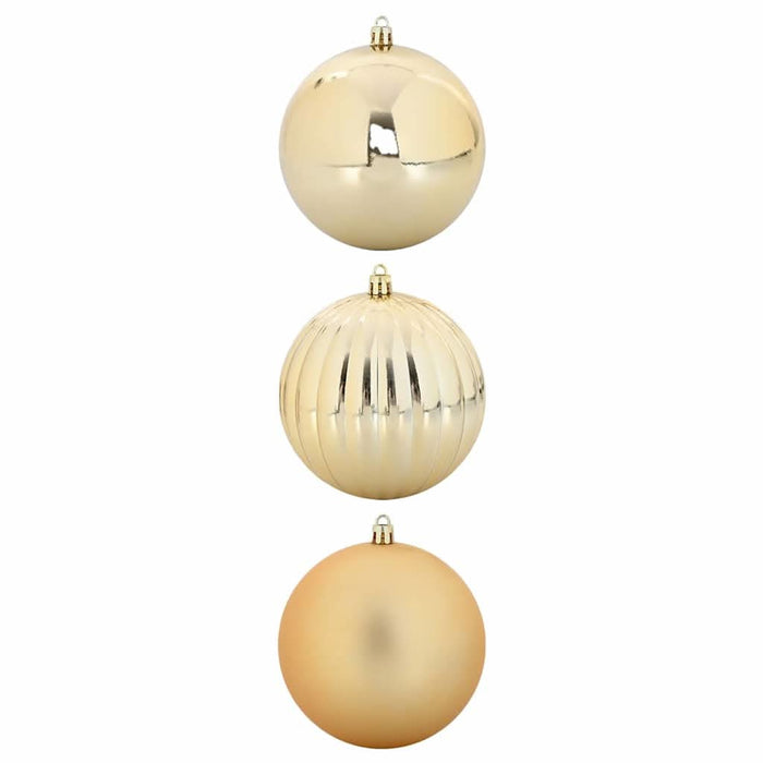 Set de globuri de Crăciun XXL 3 pcs Auriu Plastic - WALTI WALTI