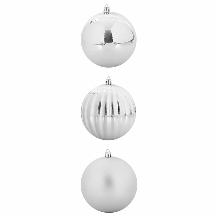 Set de globuri de Crăciun XXL 3 pcs Argintiu Plastic - WALTI WALTI