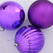 Set de Globuri de Crăciun 15 pcs Violet - WALTI WALTI