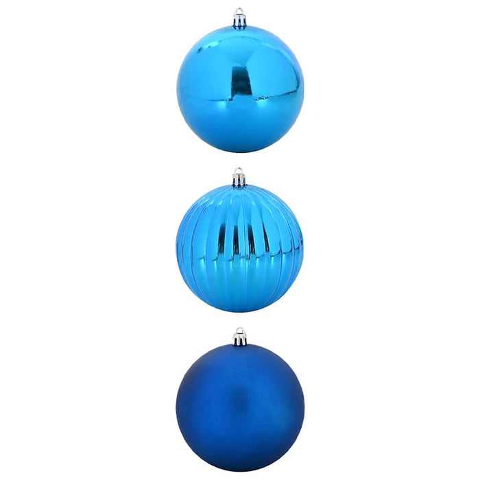 Set de globuri de Crăciun XXL 3 pcs albastru Plastic - WALTI WALTI