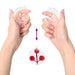 Set de Globuri de Crăciun 50 pcs Transparent Ø 5 cm - WALTI WALTI