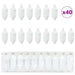 Minge din con de brad de Crăciun 40 pcs Alb Plastic - WALTI WALTI