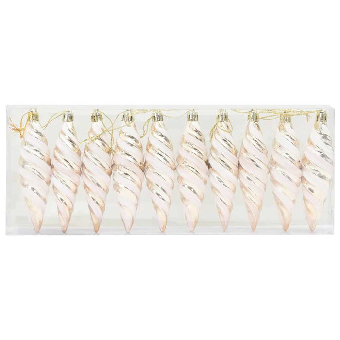 Decorațiuni pentru Pomul de Crăciun 40 pcs Șampanie - WALTI WALTI