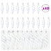 Decorațiuni pentru Pomul de Crăciun 40 pcs Alb - WALTI WALTI