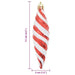 Decorațiuni pentru Pomul de Crăciun 40 pcs Roșu - WALTI WALTI