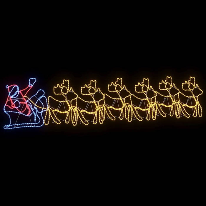 Decorațiune LED de Crăciun Multicolour 69 x 79 cm PVC - WALTI WALTI