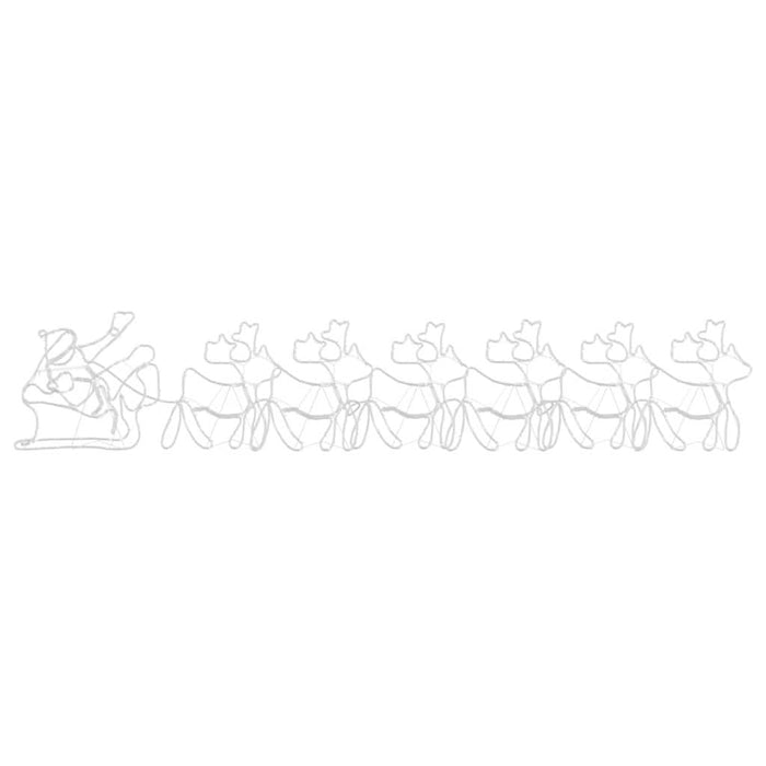 Decorațiune LED de Crăciun Multicolour 69 x 79 cm PVC - WALTI WALTI