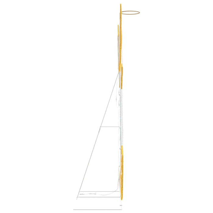 Colț luminat Alb cald 116 x 29 x 158.5 cm Poliester - WALTI WALTI
