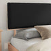 Cadru de pat cu tăblie tapițată cu headboard Negru 180 x 200 cm - WALTI WALTI