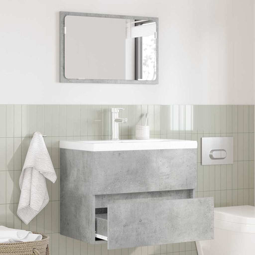 Set de mobilier pentru baie Gri din beton 60 x 38,3 x 45 cm - WALTI WALTI