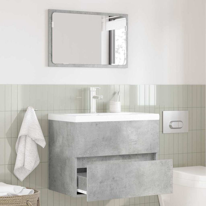 Set de mobilier pentru baie Gri din beton 60 x 38,3 x 45 cm - WALTI WALTI