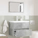 Set de mobilier pentru baie Gri din beton 60 x 38,3 x 45 cm - WALTI WALTI