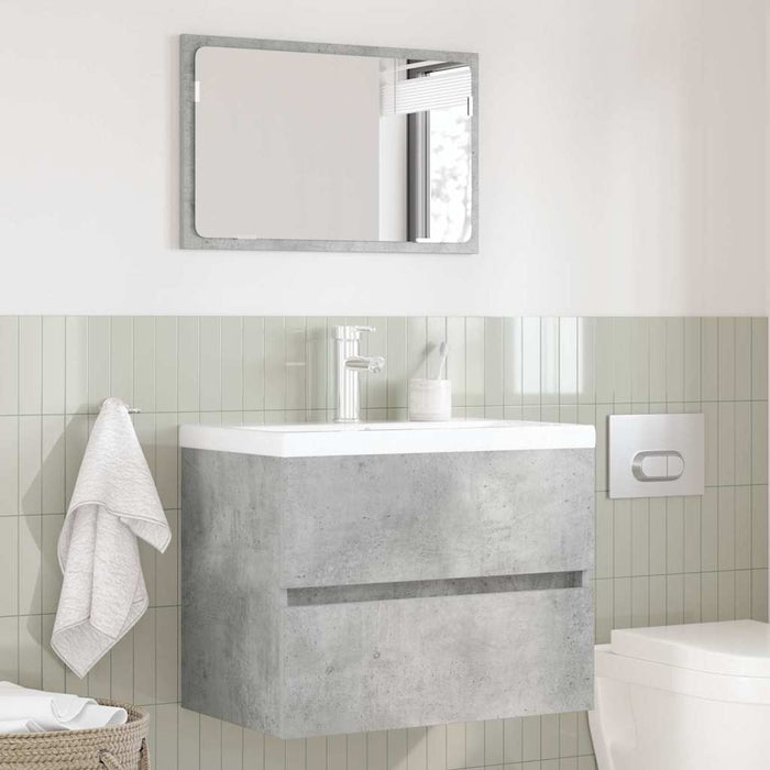 Set de mobilier pentru baie Gri din beton 60 x 38,3 x 45 cm - WALTI WALTI