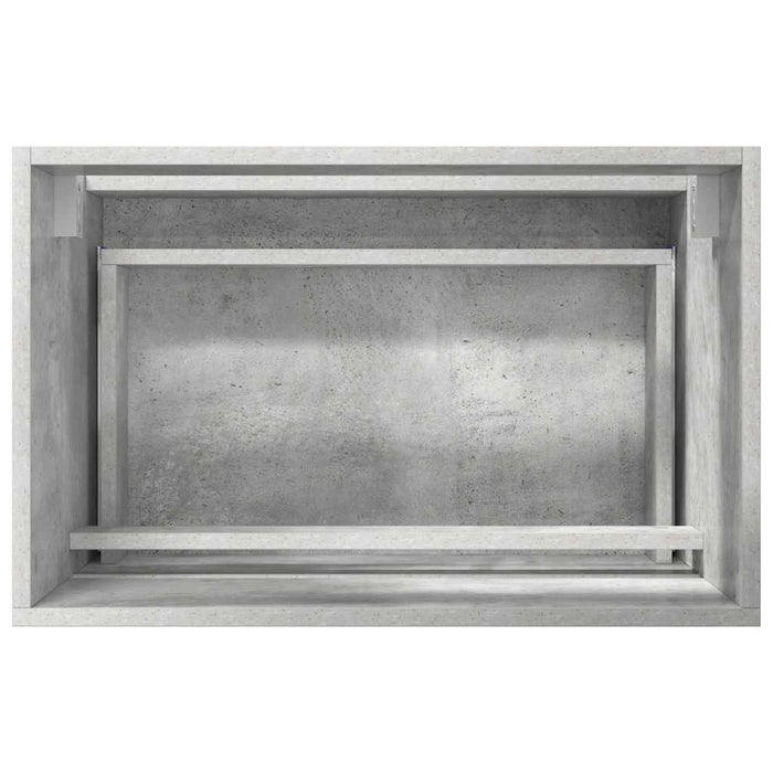 Set de mobilier pentru baie Gri din beton 60 x 38,3 x 45 cm - WALTI WALTI