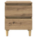 Dulapuri de pat 2 pcs Stejar Artizanal 40 x 35 x 50 cm - WALTI WALTI